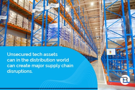 unsecured tech assets can lead to supply chain issues