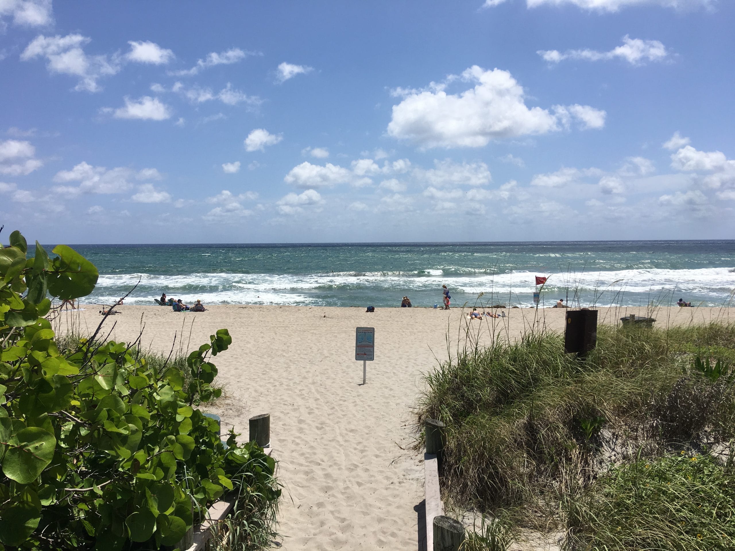 Beach at Spanish River Park Beach at Spanish River Park