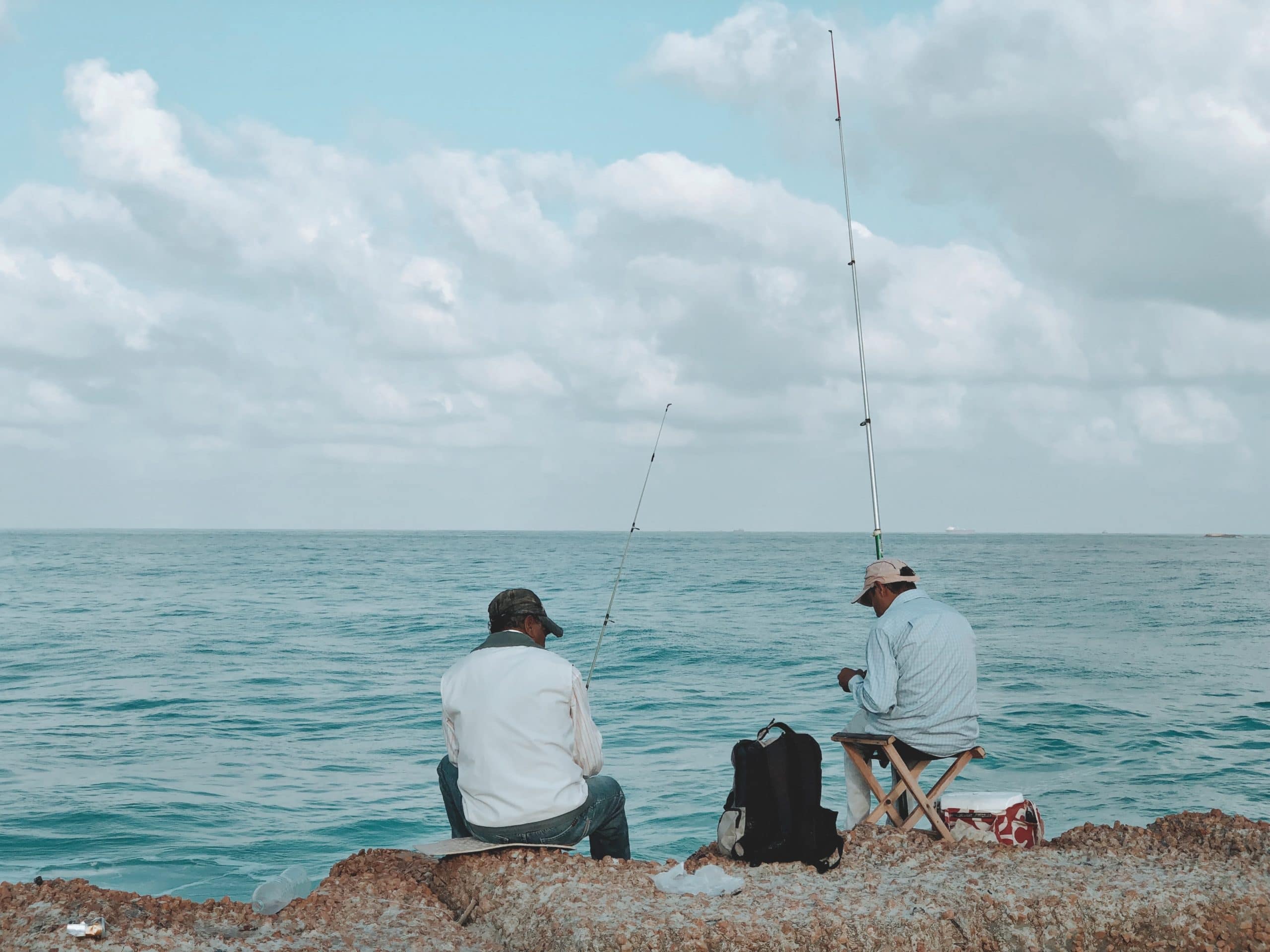 Fishing at Red Reef Park