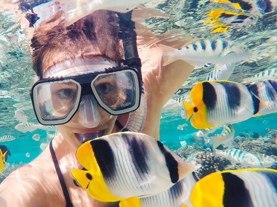 Snorkeling at Red Reef Park