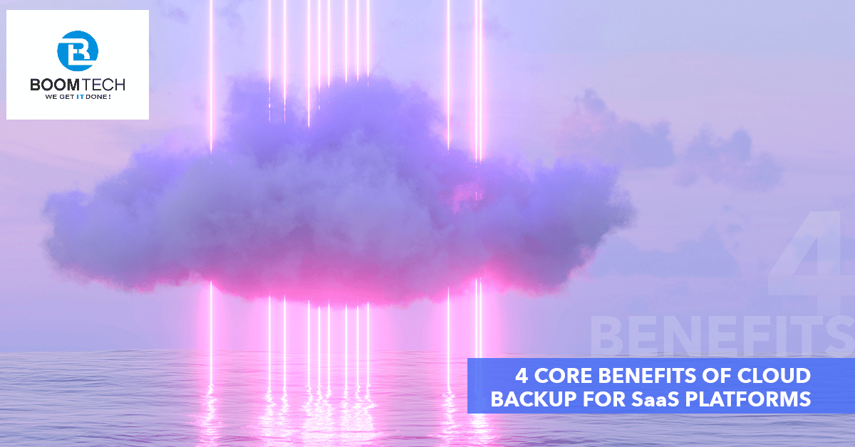 4 Core Benefits of Cloud Backup for SaaS Platforms