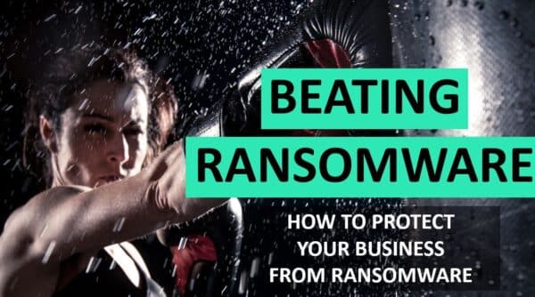 The Best Defense Against Ransomware 2