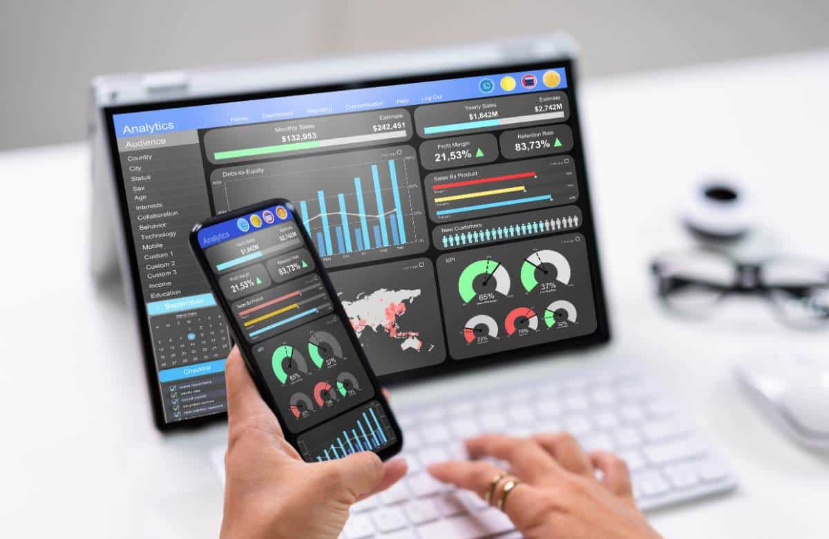 Data management dashboard